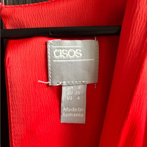 ASOS satin wrap waist dress - Picture 6 of 7